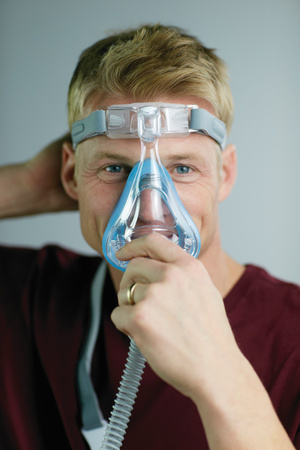 Maska ustno-nosowa Amara Gel