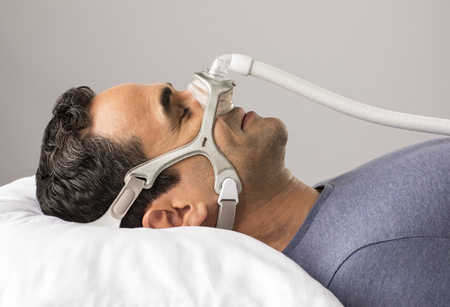 Maska nosowa Philips Wisp (materiałowy szkielet)