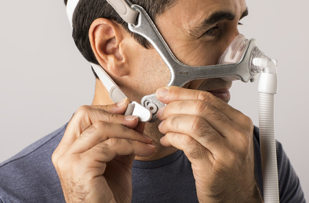 Maska nosowa Philips Wisp (materiałowy szkielet)